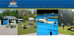 Desktop Screenshot of campingdebreede.nl